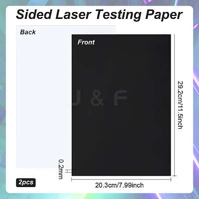 Laser Dimming Paper AJEW-WH0513-88-1