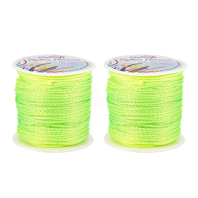 Nylon Braided Cord for Woven Jewelry Making Macrame Craft NWIR-OC0001-01-06-1
