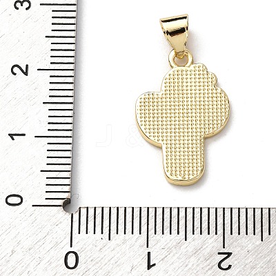 Brass Enamel Pendants LS-FIND-I054-01B-G-1