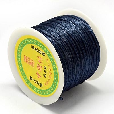Nylon Satin Rattail Cords NWIR-R025-1.5mm-335-1