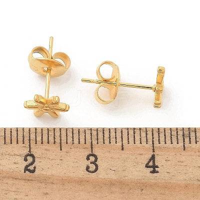 304 Stainless Steel Stud Earrings for Women LS-STAS-Z117-14G-04-1