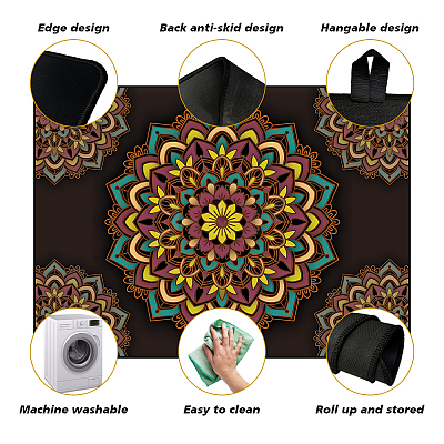 1Pc Cloth Induction Cooktop Protector Mats AJEW-GA0006-58C-1