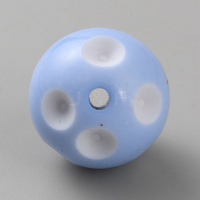 Acrylic Beads MACR-WH20003-02C-1