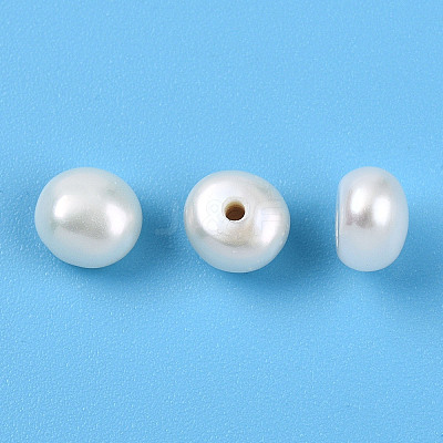 Grade 3A Natural Cultured Freshwater Pearl Beads PEAR-N018-3A-5055A-1