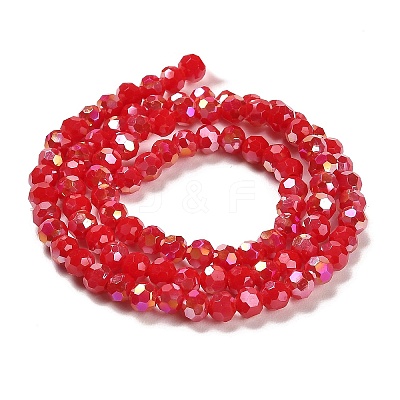 Opaque Glass Beads Stands EGLA-A035-P4mm-B16-1