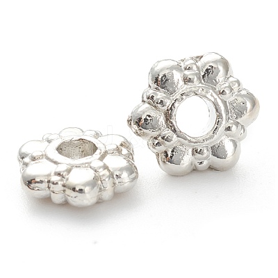 Rack Plating Alloy Spacer Beads KK-J277-29-1