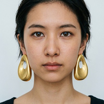 Alloy Stud Earrings for Women WG1C03F-01-1