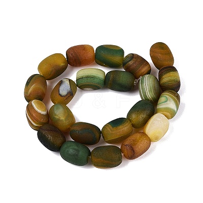 Natural Agate Beads Strands G-Q606-97B-01-1