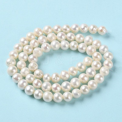 Natural Cultured Freshwater Pearl Beads Strands PEAR-E018-40-1