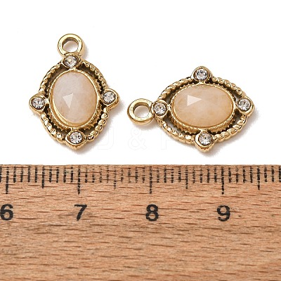 Natural White Jade Faceted Pendants GG-CBA38A9-01G-01-1