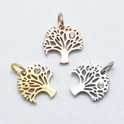 316 Surgical Stainless Steel Pendants STAS-K178-12-1