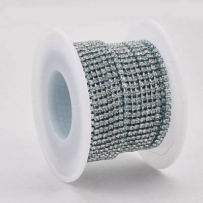 Electrophoresis Iron Rhinestone Strass Chains CHC-Q009-SS8.5-A01-1