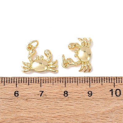 Brass Pendants KK-C143-46G-G03-1