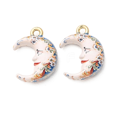 Printed Alloy Pendants AL-CBA7256-26G-01-1