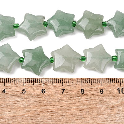 Natural Green Aventurine Beads Strands G-K359-E01-1