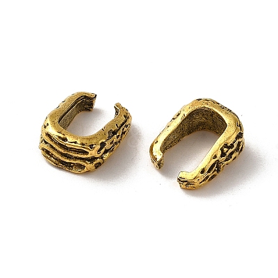 Tibetan Style Alloy Snap on Bails FIND-A038-01AG-1