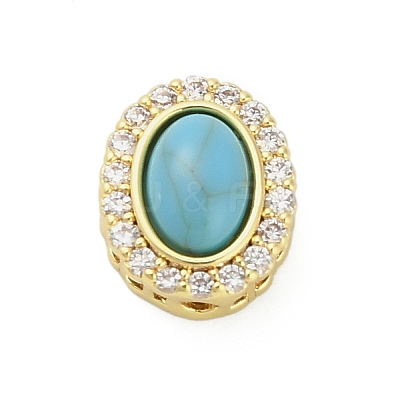 Dyed Synthetic Turquoise Beads KK-B158-04G-04-1