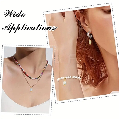 10Pcs Crackle Glass Pendants PALLOY-YW00067-01-1