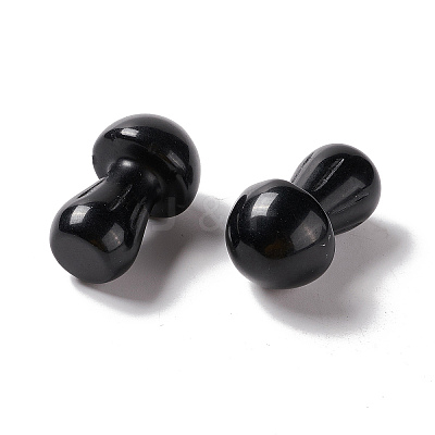 Natural Obsidian GuaSha Stone G-A205-25G-1