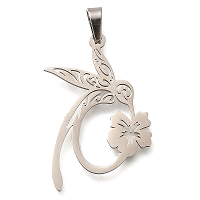 304 Stainless Steel Pendants STAS-Z119-18P-1