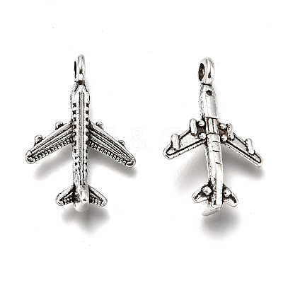 Tibetan Style Alloy Pendants TIBEB-A101638-AS-FF-1