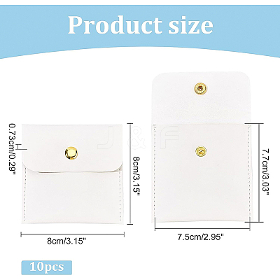 PU Imitation Leather Jewelry Storage Bags ABAG-WH0032-35B-1