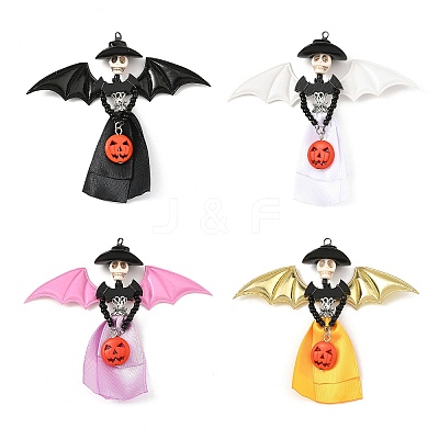 Halloween Synthetic Turquoise Big Pendants PALLOY-JF06032-1