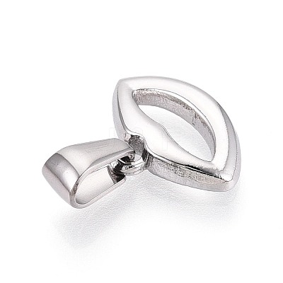 303 Stainless Steel Pendants STAS-Q110-08P-1