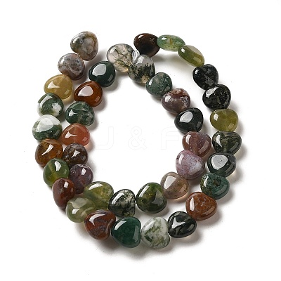 Natural Indian Agate Bead Strands X-G-R190-11-1