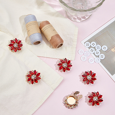 Alloy Cufflinks & Plastic Buttons HJEW-NB00247-1
