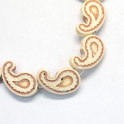 Synthetic Magnesite Bead Strands TURQ-S282-38B-1