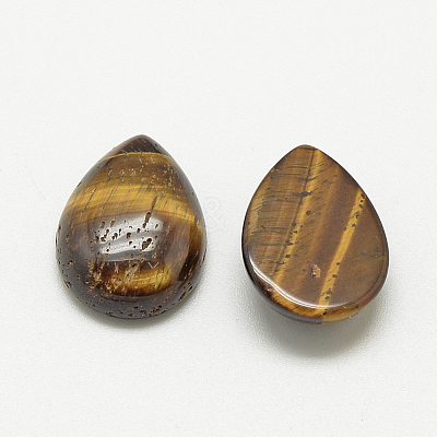 Natural Tiger Eye Cabochons G-R417-18x25-35-1