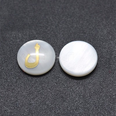 Shell Cabochons SSHEL-E568-A05-1