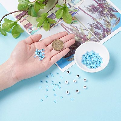 DIY Beads Jewelry Kits DIY-JQ0001-05-4mm-1