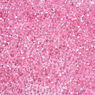 Baking Paint Transparent Glass Seed Beads SEED-N006-05D-1