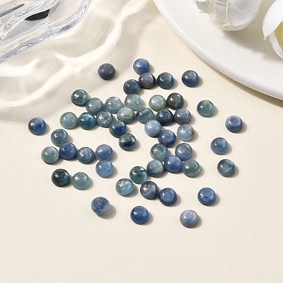 Natural Kyanite/Cyanite/Disthene Cabochons G-B146-03-6mm-1