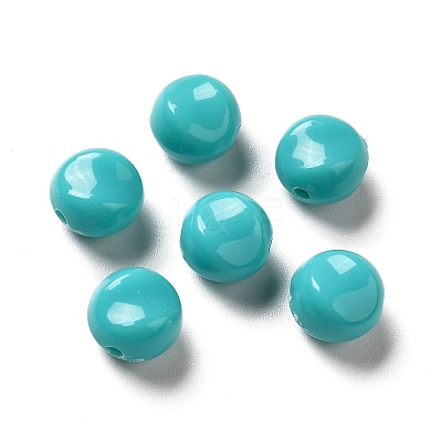 Opaque Acrylic Beads OACR-L013-003F-1