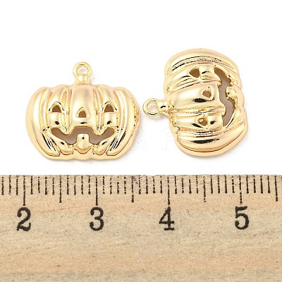 Halloween Themed Brass Pendants X-KK-L211-012G-01-1