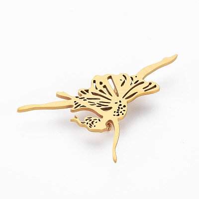 Dancer Brooch JEWB-N007-001G-FF-1