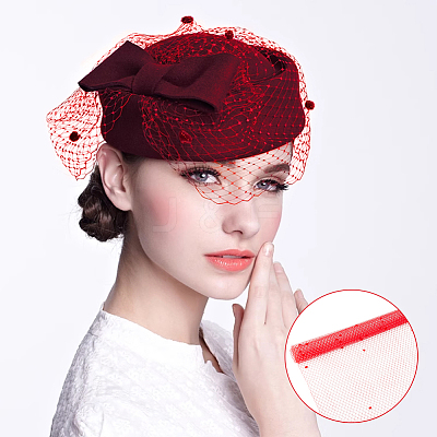 Deco Mesh Ribbons SRIB-WH0011-179B-03-1
