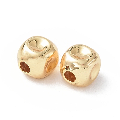 Brass Beads KK-P223-27G-1