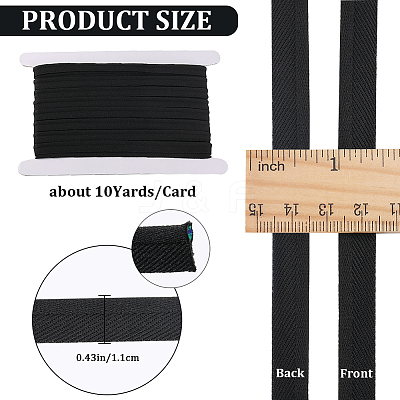 10 Yards Polyester Ribbons OCOR-GF0003-25A-1