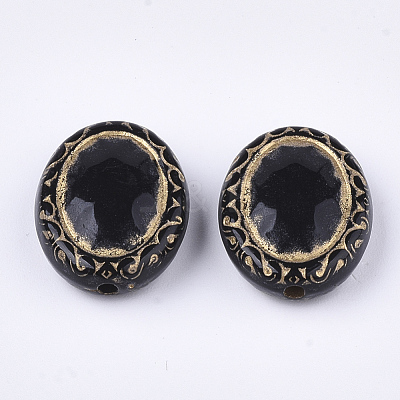 Plating Acrylic Beads X-PACR-T008-06A-1