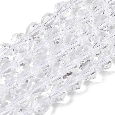 Synthetic Quartz Crystal Beads Strands G-Z119-A42-02-1