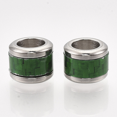 304 Stainless Steel Beads STAS-S079-100C-P-1