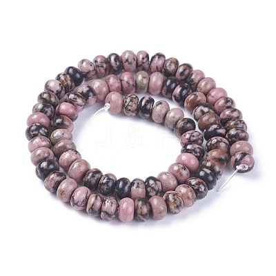 Natural Rhodonite Beads Strands G-F642-03-1