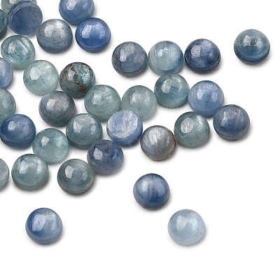 Natural Kyanite/Cyanite/Disthene Cabochons G-B146-03-4mm-1