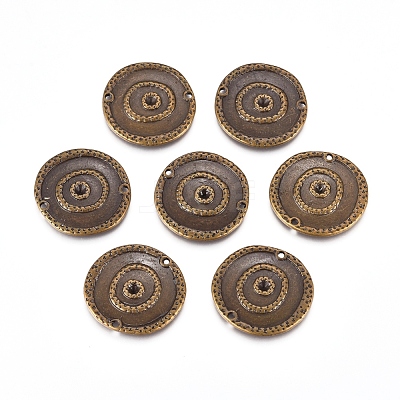 Tibetan Style Links/Connectors TIBEP-EA300YKG-AB-LF-1