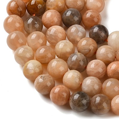 Natural Sunstone Beads Strands G-C268-B05-02-1