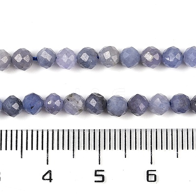 Natural Tanzanite Beads Strands G-F717-17B-01-1
